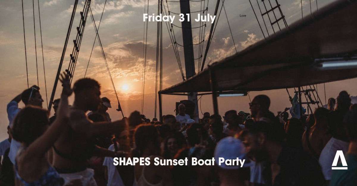Shapes Sunset Boat Party