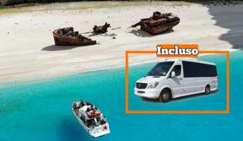 8 ore Tour in Mini Van + Spiaggia del Relitto